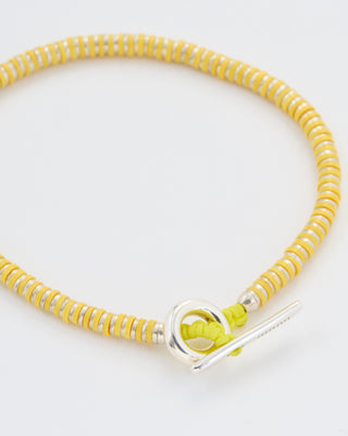 mini katta bracelet in yellow