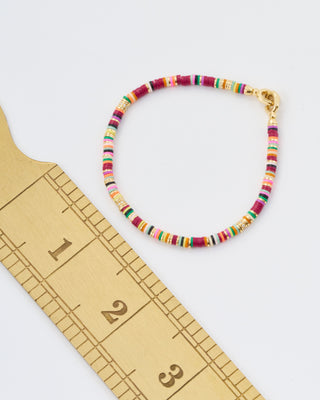 mini malli african disc bracelet 18k