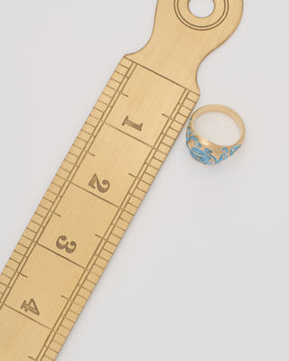 mini octopus signet ring