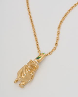 mini tawaret pendant necklace