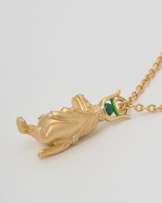 mini tawaret pendant necklace