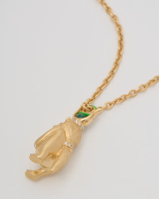 mini tawaret pendant necklace