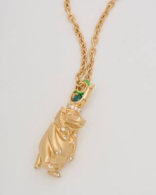 mini tawaret pendant necklace