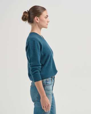 mini v neck sweater