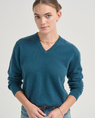 mini v neck sweater