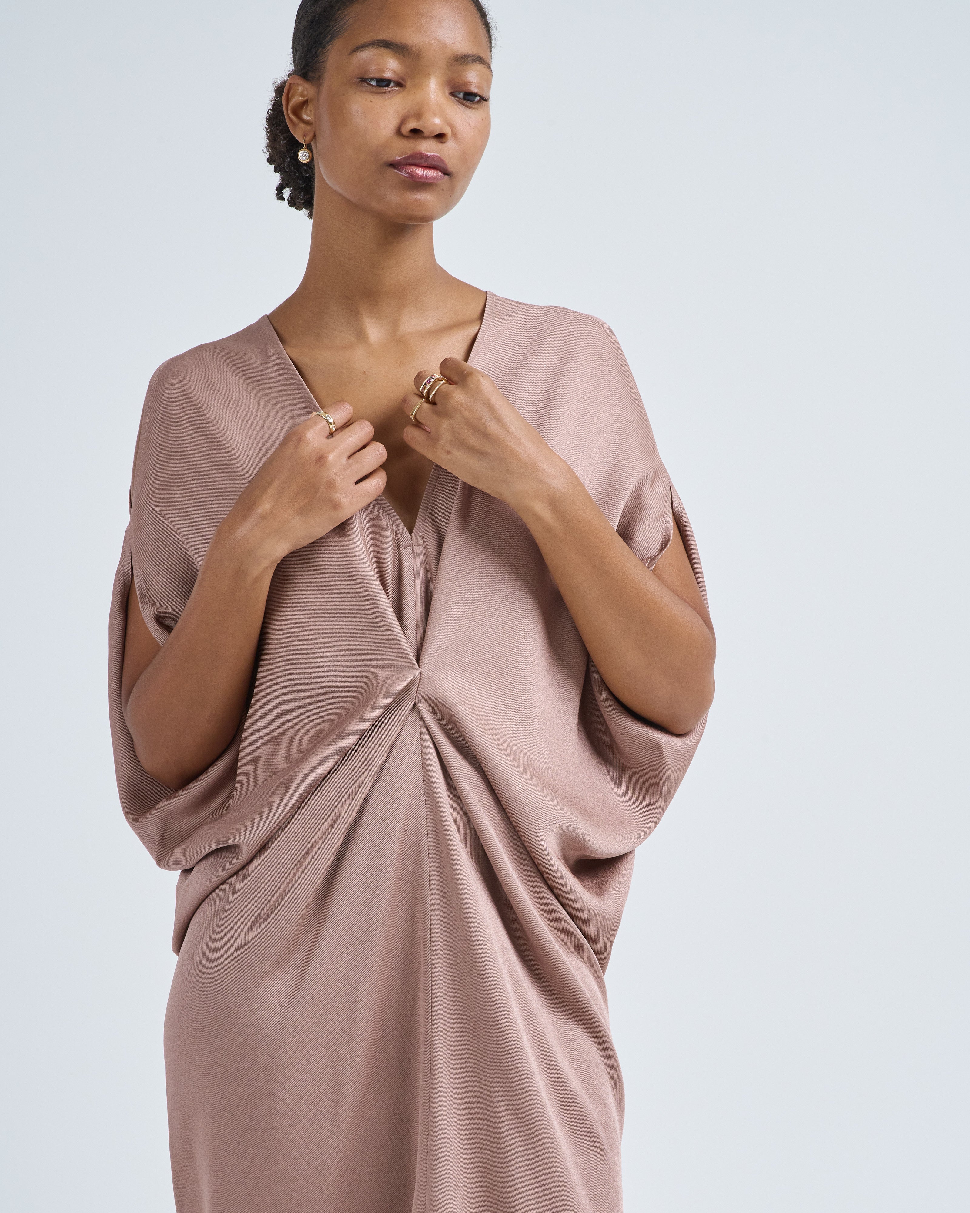 miu dress Zero Maria Cornejo Miu Dress Latte