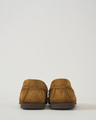 moccasin with vintage silk tie