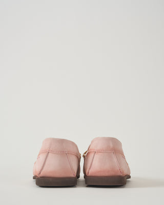 moccasin with vintage silk tie