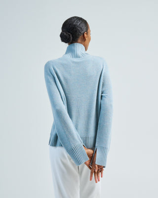 mock neck sweater