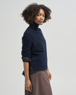 mockneck sweater