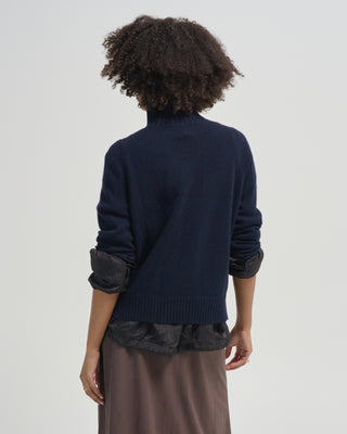 mockneck sweater