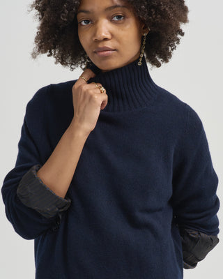 mockneck sweater