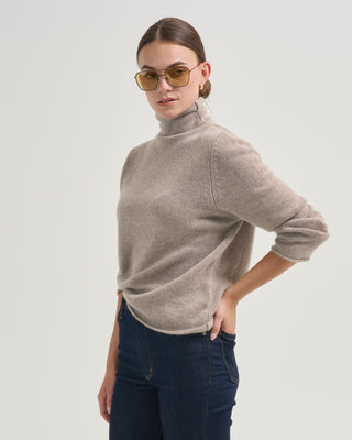 mockneck sweater
