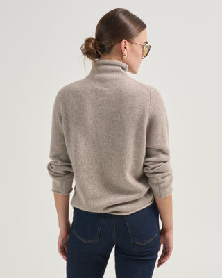 mockneck sweater