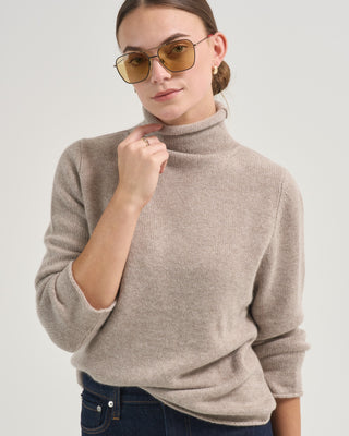 mockneck sweater