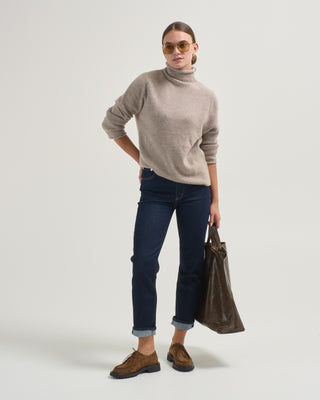 mockneck sweater