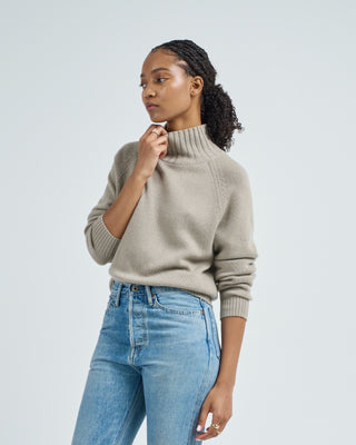 mockneck sweater