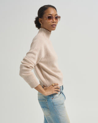 mockneck sweater
