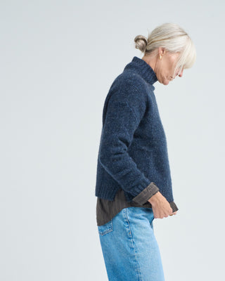 mockneck sweater