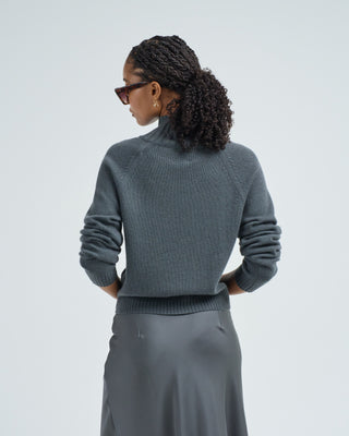 mockneck sweater