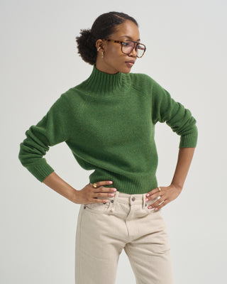 mockneck sweater
