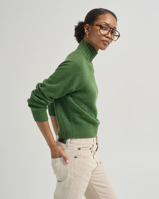 mockneck sweater