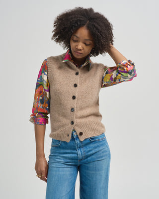 mockneck sweater vest