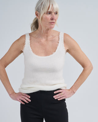 mohair knit tank