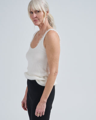 mohair knit tank