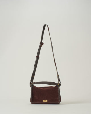 mortimer crossbody in reverse suede