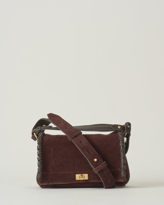 mortimer crossbody in reverse suede