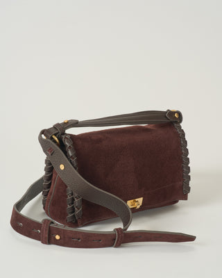 mortimer crossbody in reverse suede