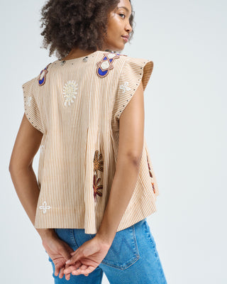 nadine cedar coin top