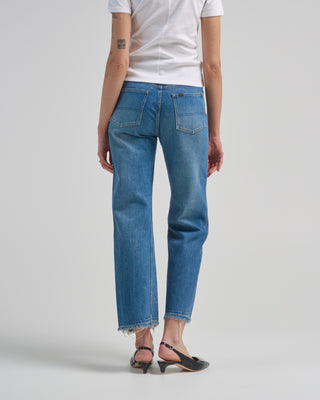 narrow straight cut jeans