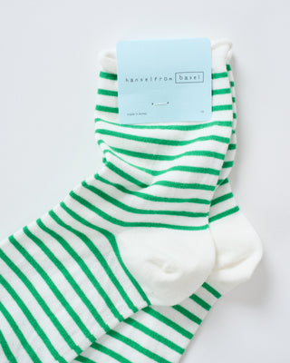 nautical stripe crew sock