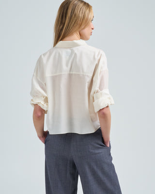 next ex shirt with ruffle