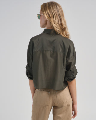 next ex shirt with ruffle