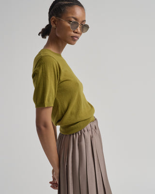 noor wool cashmere ss crewneck