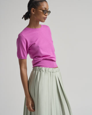 noor wool cashmere ss crewneck