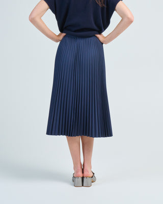 nylon pleating sunray pullon skirt