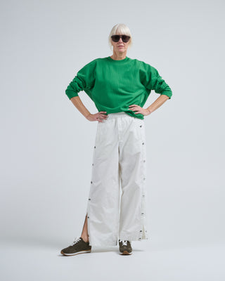 nylon snap pull on jogger