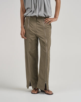 nylon zipper trouser