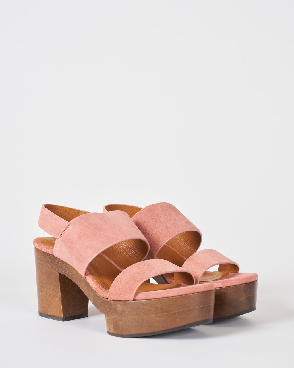 Coclico Oca Clog Cameo Split Suede – scarpa
