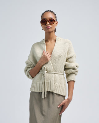 open cardigan