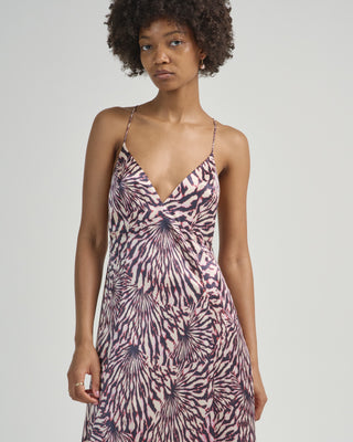 oriana satin dress