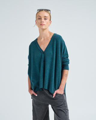 o/s pointelle cardigan