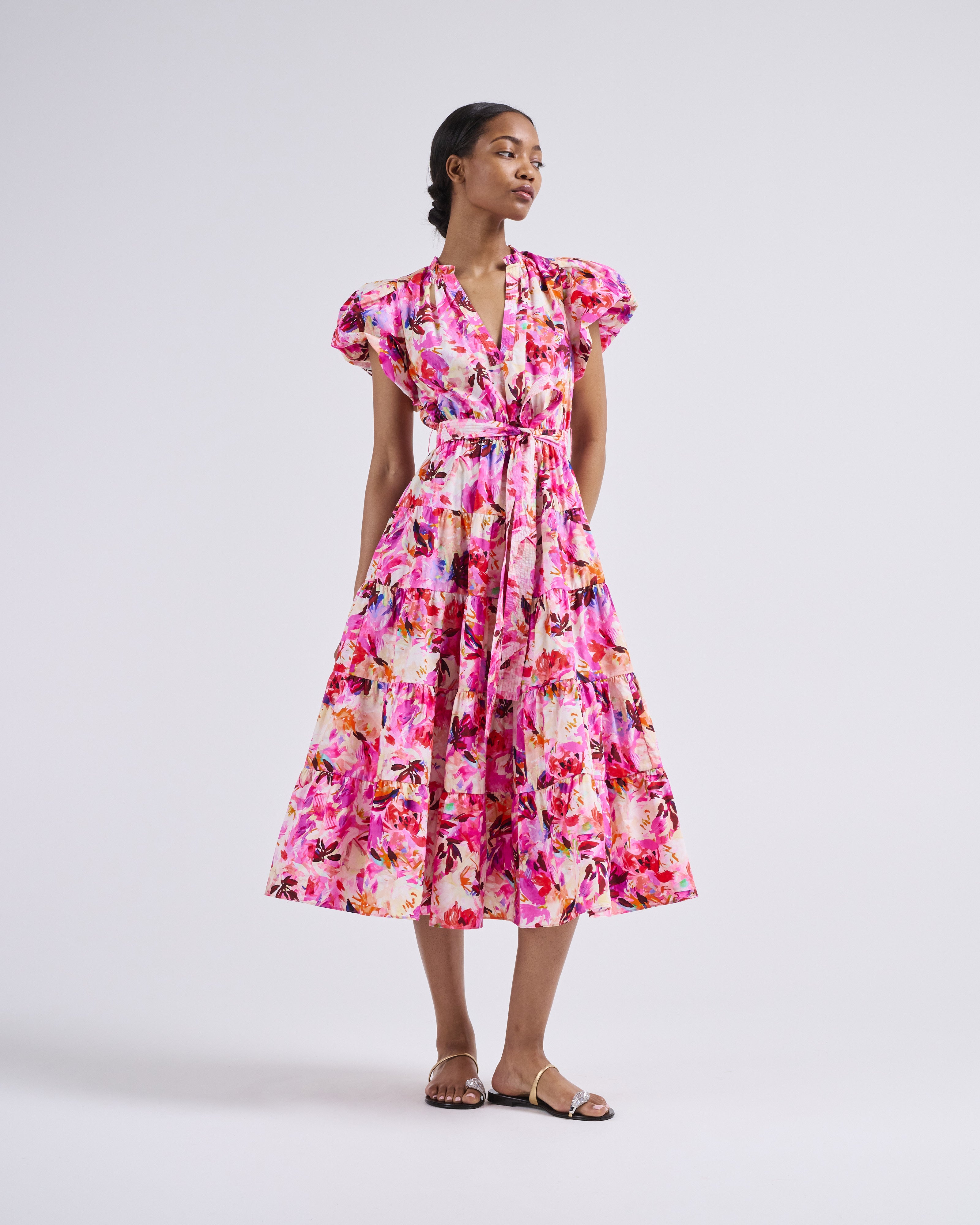 Ulla Johnson Ottilie Dress Azalea Ulla Johnson Ottilie Dress Azalea