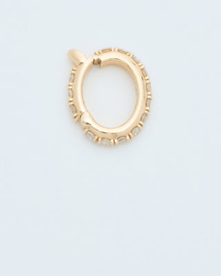 oval diamond openable bale