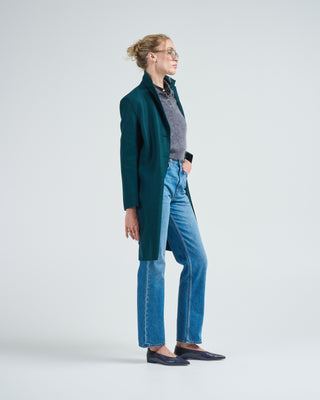 overcoat pressed wool