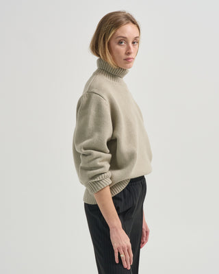 oversized lambswool turtleneck